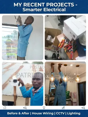Professional Electrician Thika-House Wiring,CCTV& Solar Installation