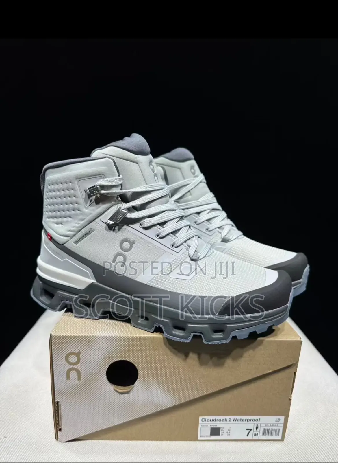 On Cloudrock 2 Waterproof Hiking Boots