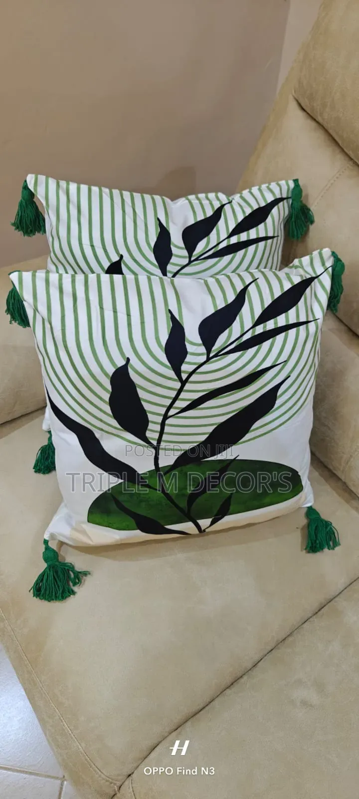 Modern Semi Boho Cushion Covers for Office & Studio Lounge