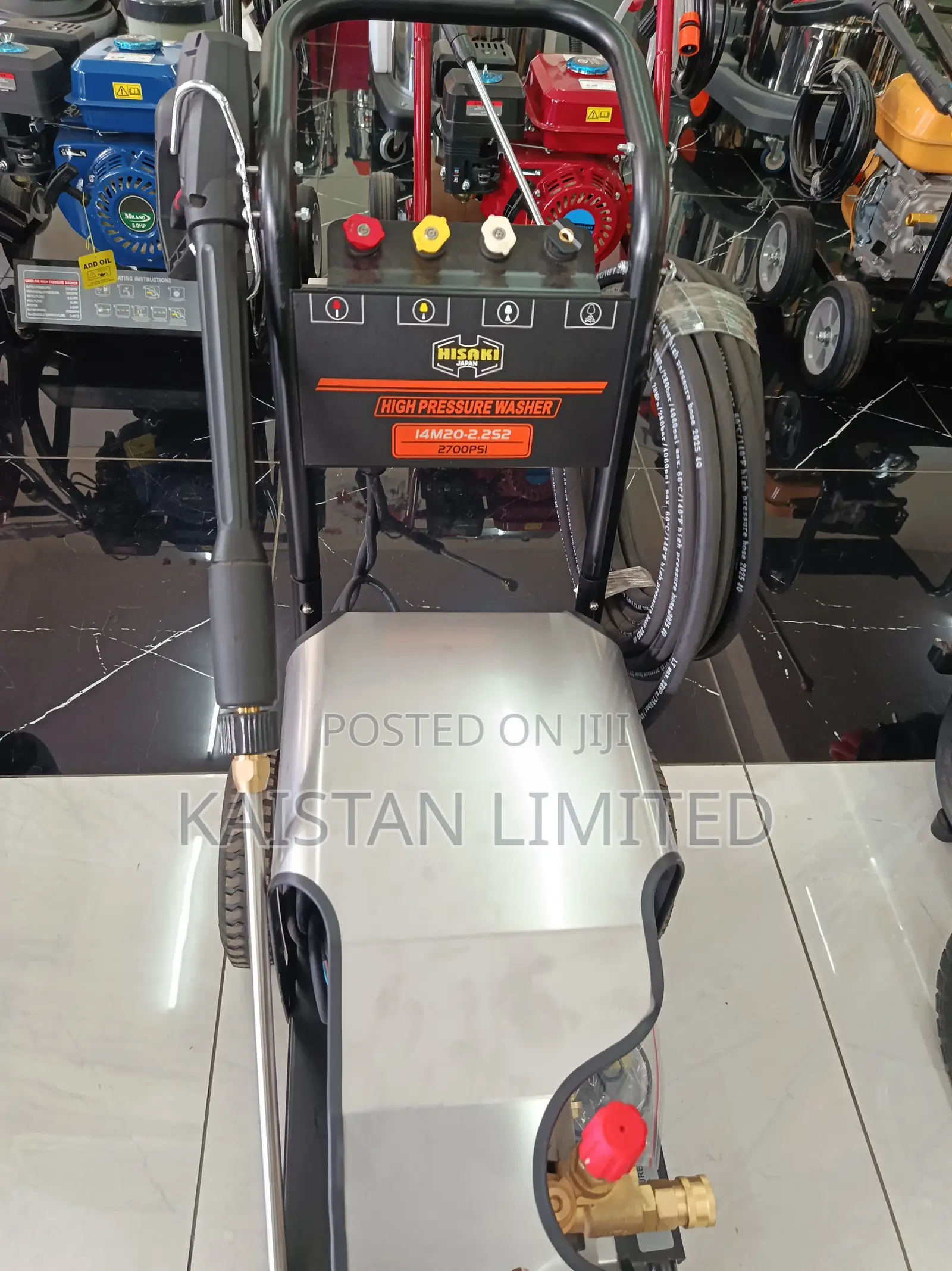 Electric Car Washing Machines 2700 Psi