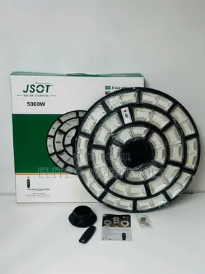 5000W UFO Solar Round Streetlight