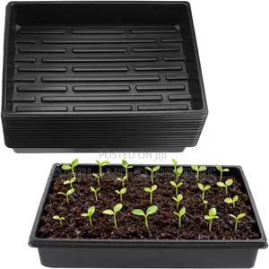 Durable Hydroponic Growing Trays - No Holes