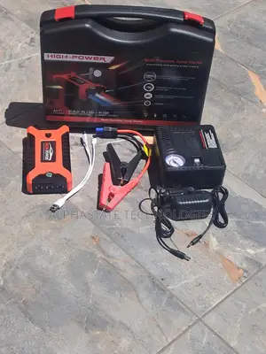 High Power Car Jump Starter With Air Compressor
