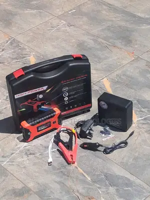 12V Car Battery Booster With Jumper Cables