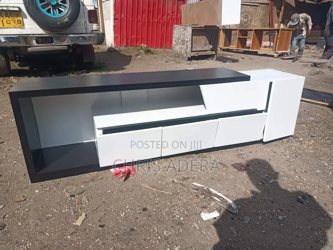 White TV Stand