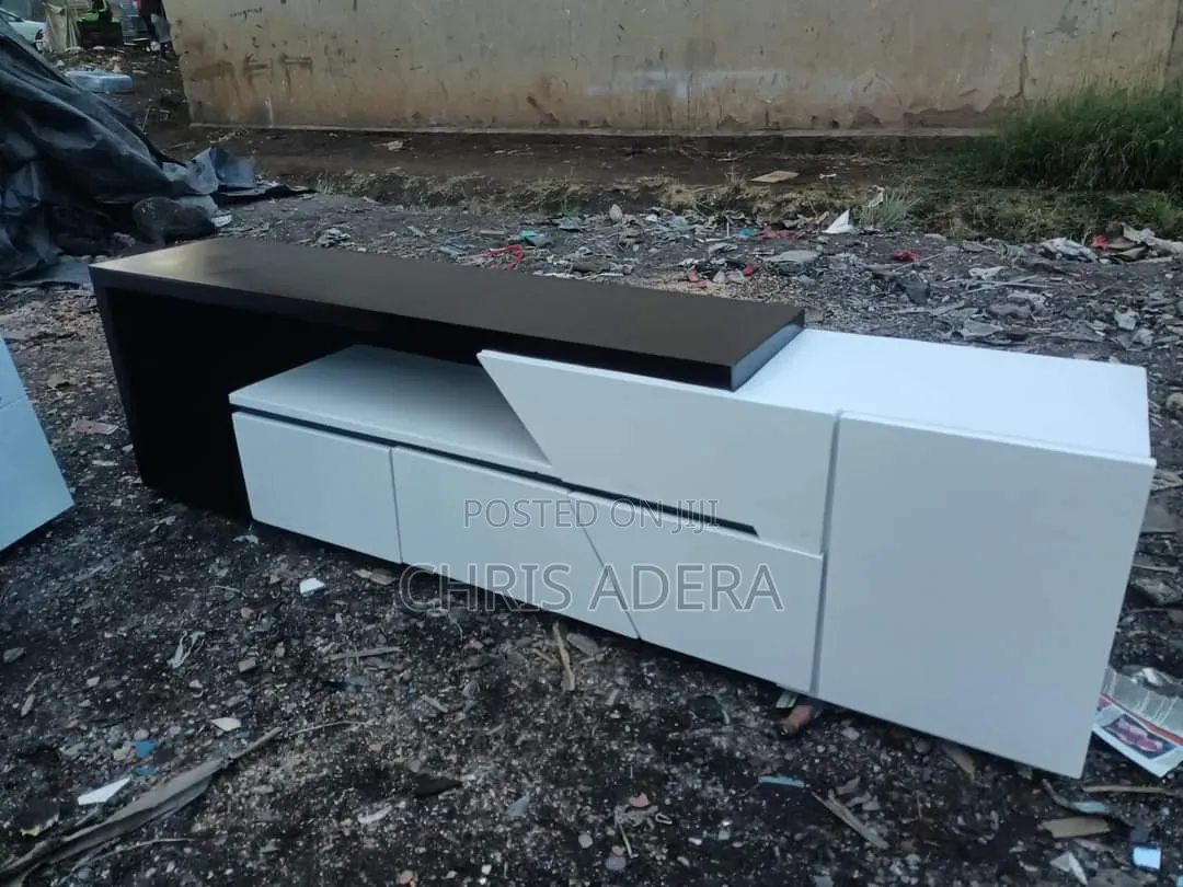 White TV Stand