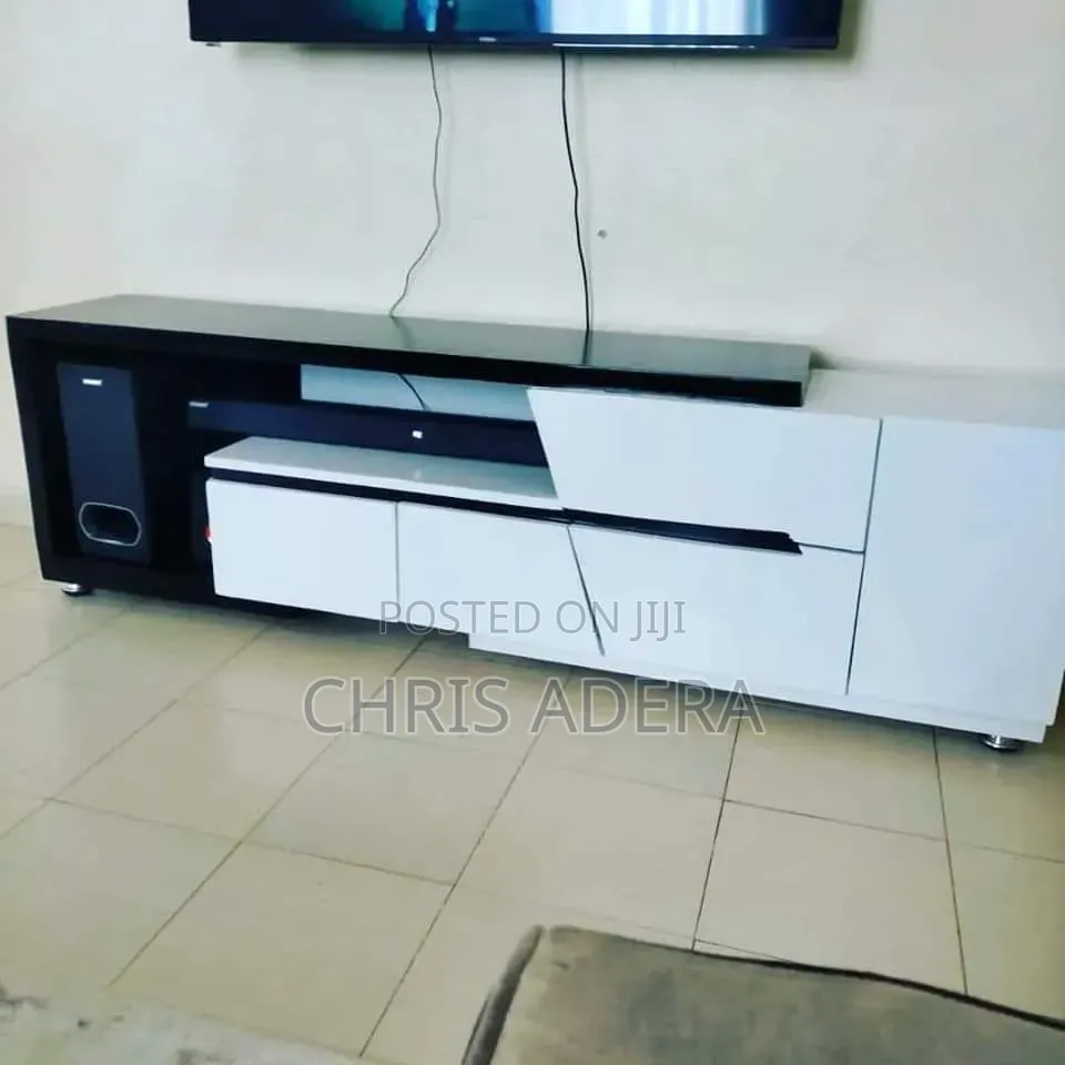 White TV Stand