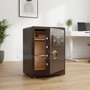 Safe : Brown Heavy-Duty Fireproof Digital Security Safe