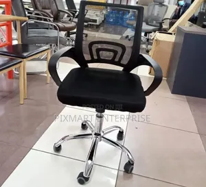 Modern Office Task Chair Without Headrest for Staff and Home Use