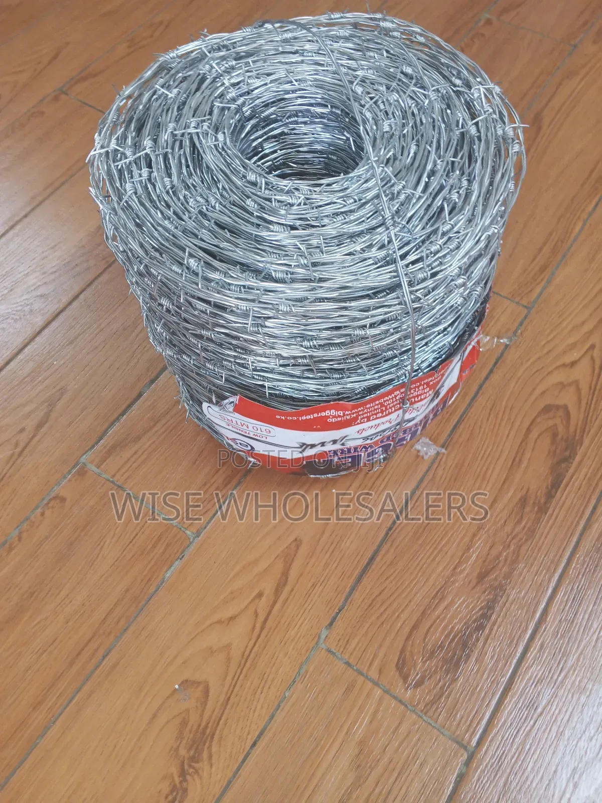 Galvanized Barbed Wire – 610 Meters (16mm Gauge)