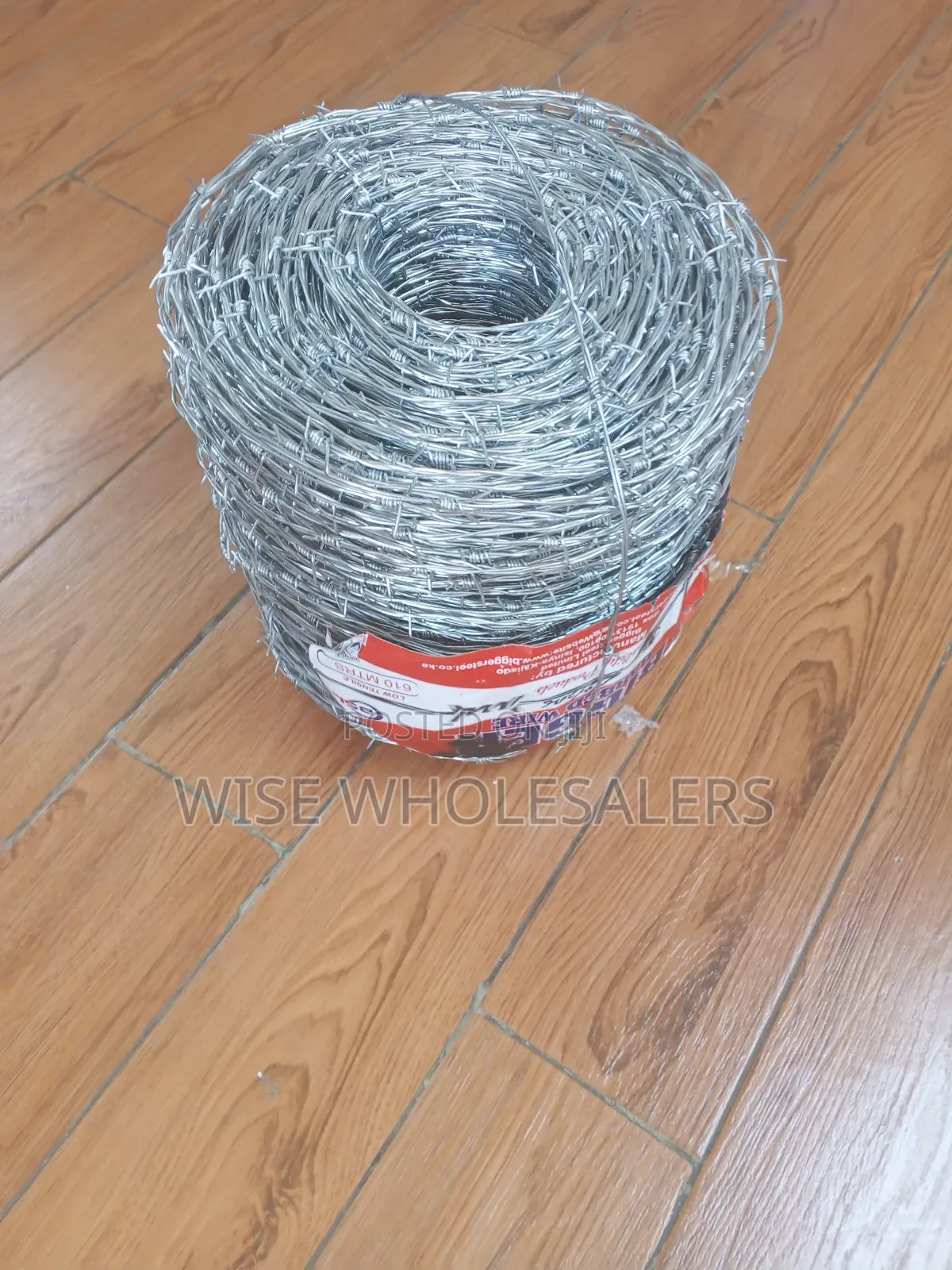 Galvanized Barbed Wire – 610 Meters (16mm Gauge)