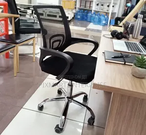 Affordable Secretariat Desk Chair Without Headrest for Office Use