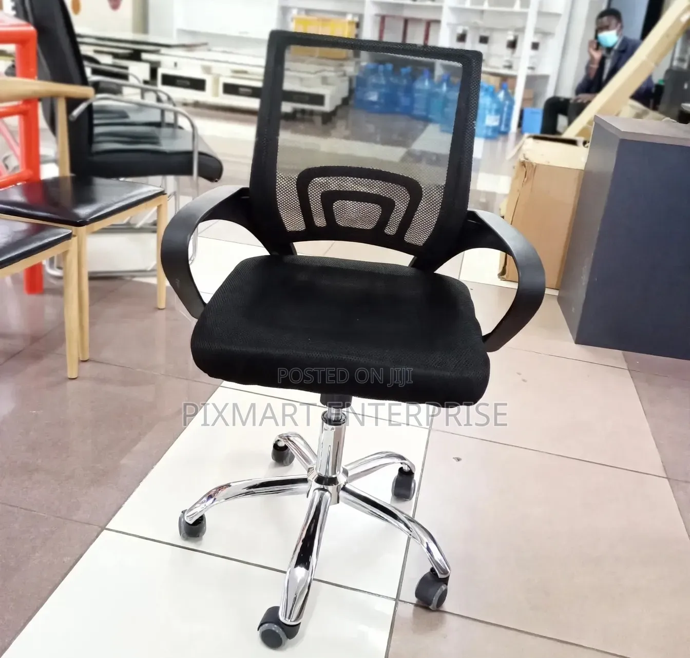 Secretariat Office Chair Without Headrest for Computer Desk and Office