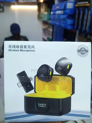 Q9 Dual Wireless Phone Microphone With Clear Audio Noise Reduction