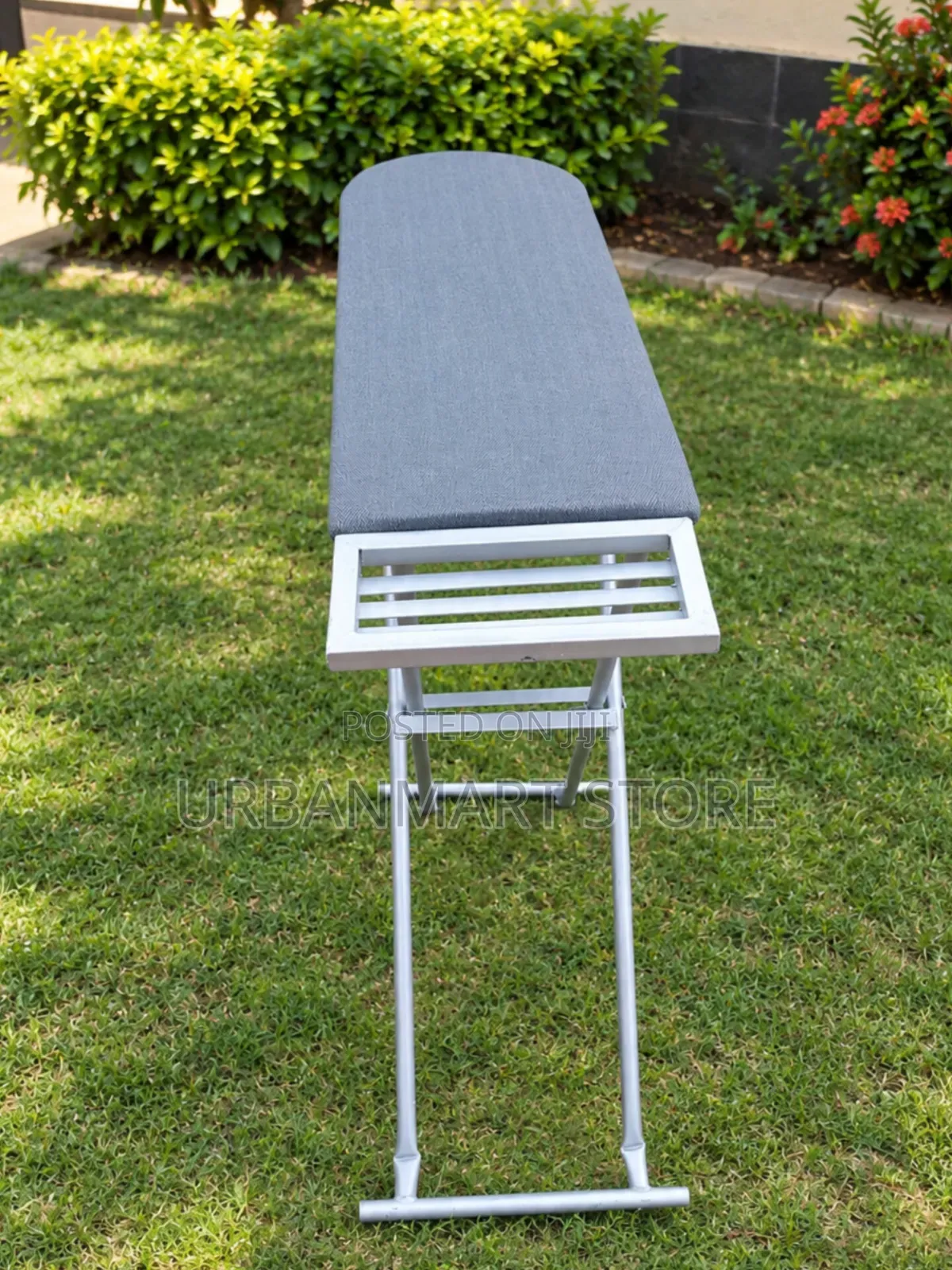 Metallic Ironing Board 1.37 Metres With Iron Rest
