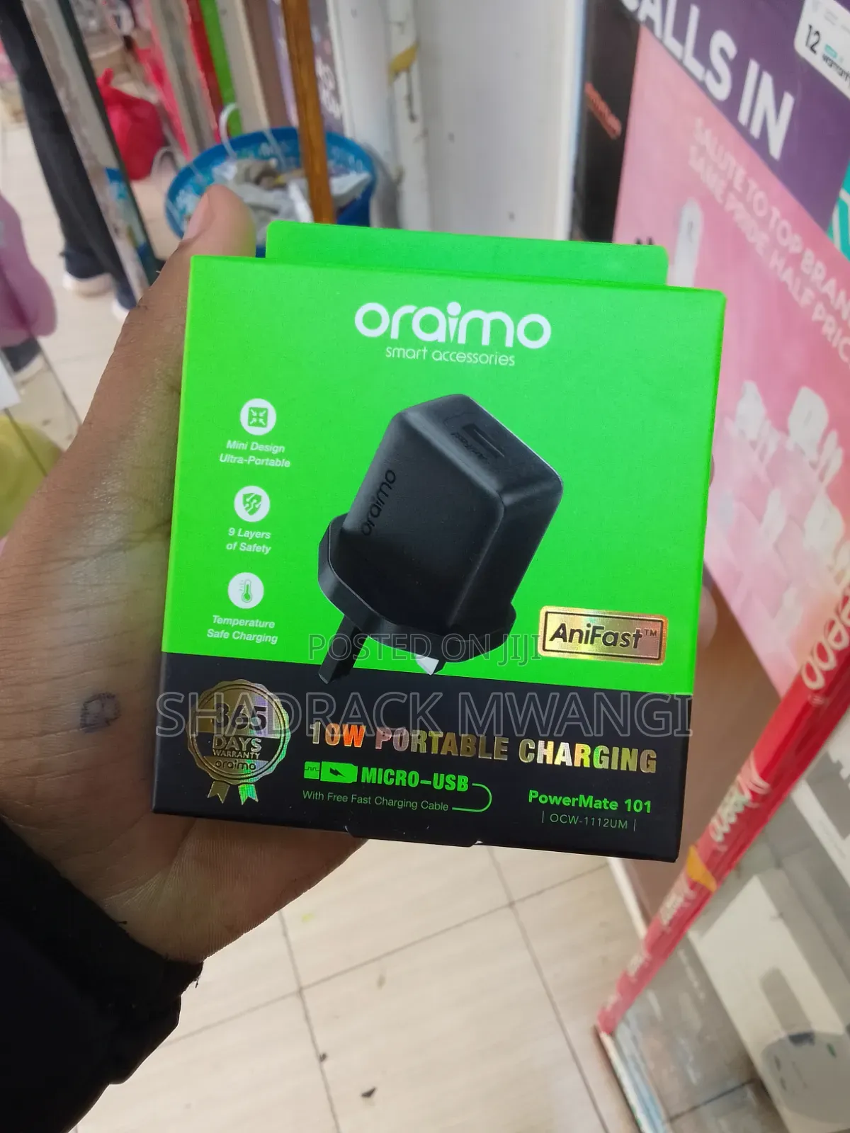 Oraimo Type C Charger
