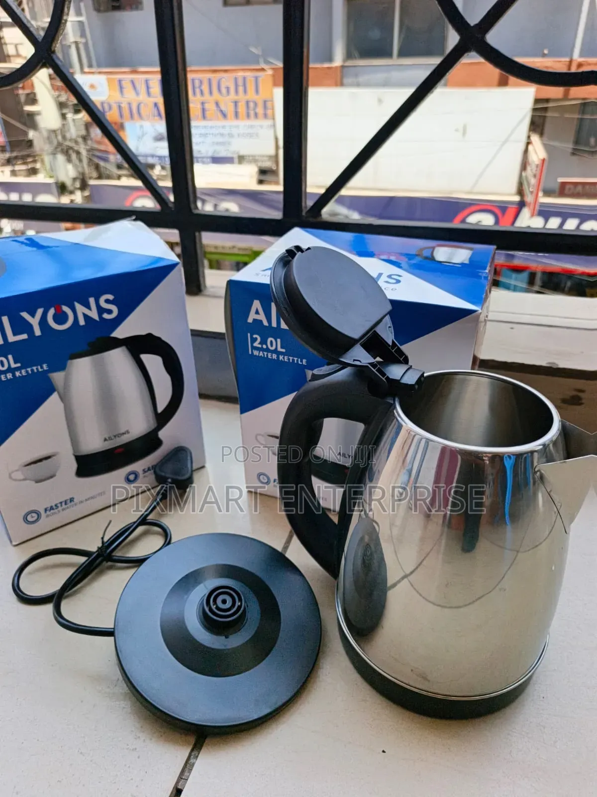 Ailyons 2.0L Stainless Steel Electric Kettle