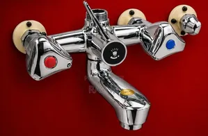 Bath Shower Mixer Knob Hot & Cold