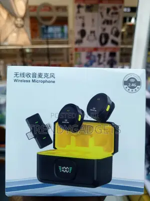 Q9 Rechargeable Dual Wireless Lavalier Mic for Android Type C