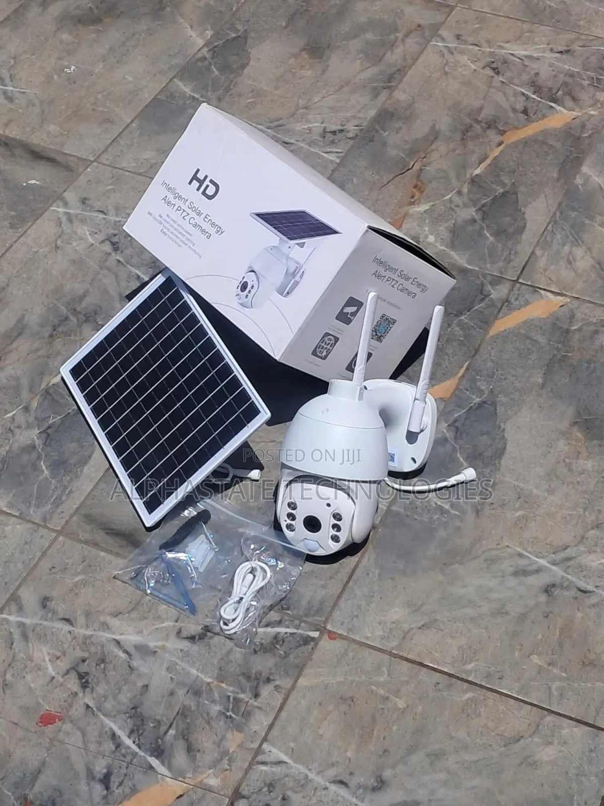 UBox 4G SIM Card Solar PTZ CCTV Security Camera