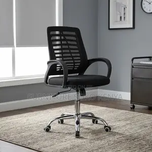 Office Chair : Breathable Mesh Back Ergonomic Office Chair