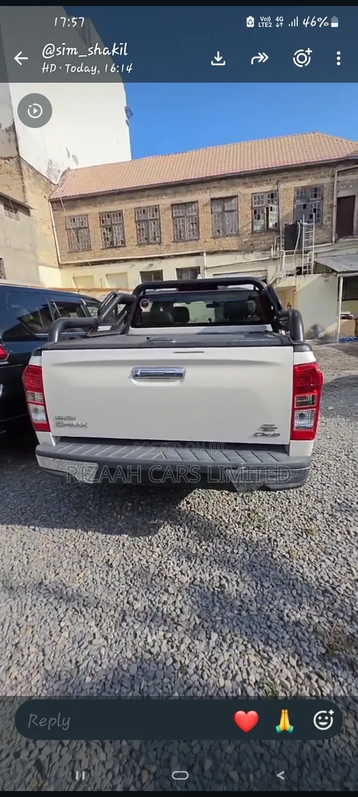 Isuzu D-MAX 2019 White
