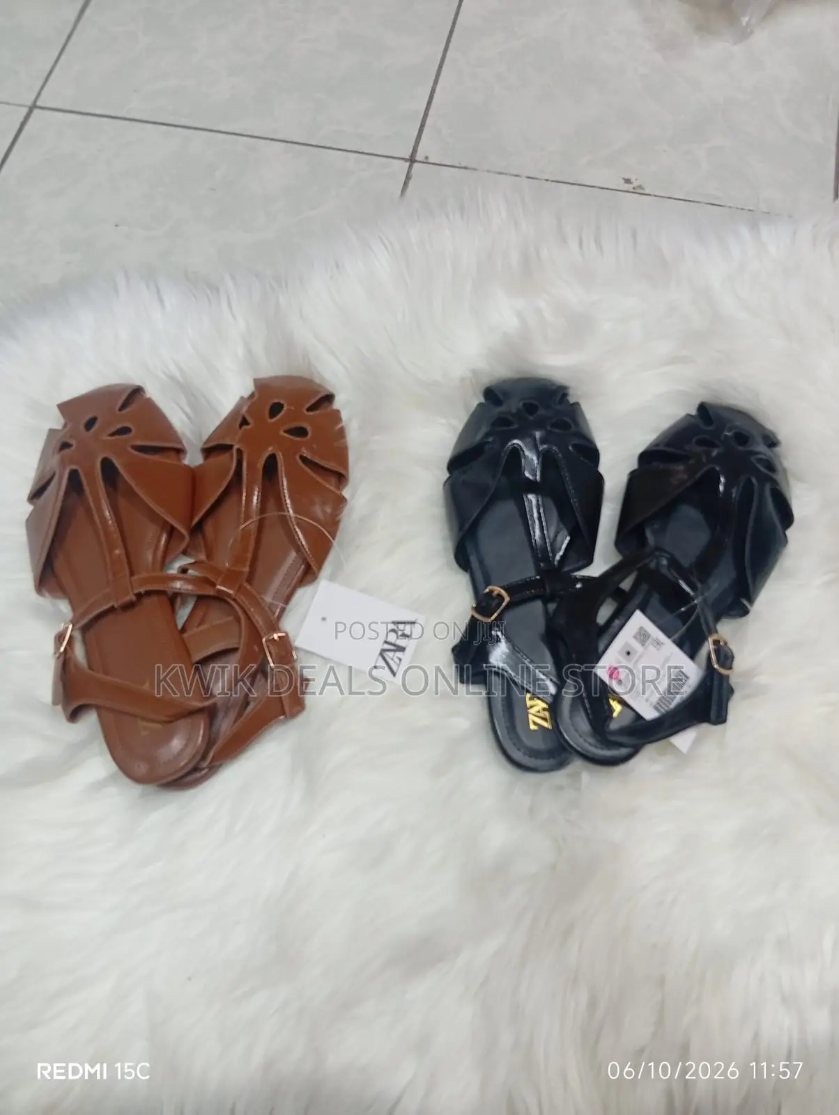 Ladies Floral Sandals