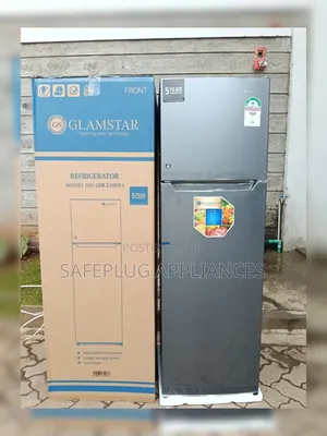 Glamstar 168 Litres Two Door Refrigerator for Home