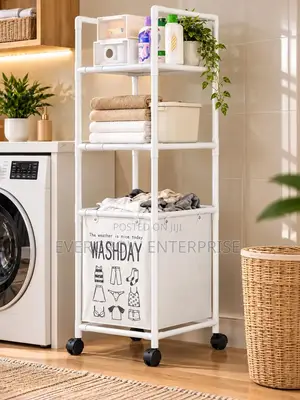  Multi-Functional Home Storage Rack — White
