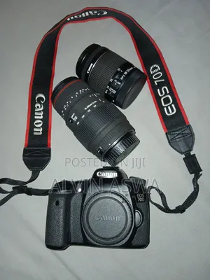 Canon 70d With Lenses 70-300mm and 18-55mm