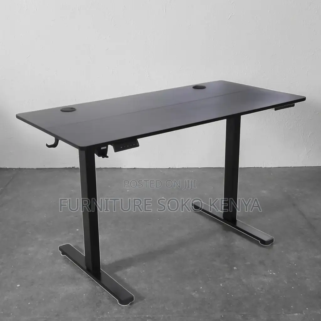 Desk : Motorized Electric Height-Adjustable Sit-Stand Office Desk