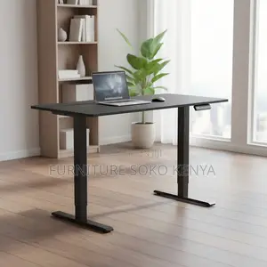 Desk : Motorized Electric Height-Adjustable Sit-Stand Office Desk
