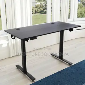 Desk : Motorized Electric Height-Adjustable Sit-Stand Office Desk