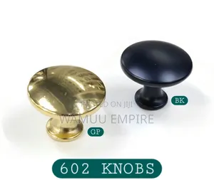 602 Mushroom-Style Cabinet Knobs