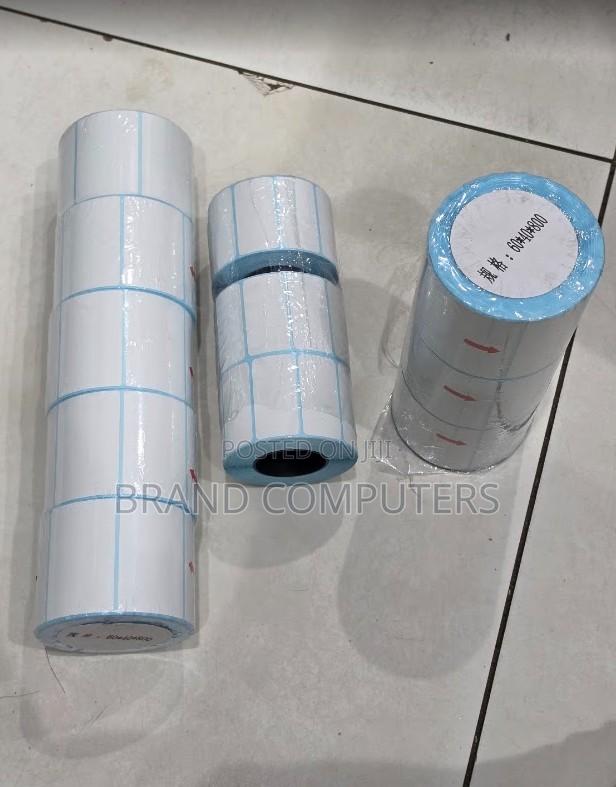 Thermal Barcode Stickers 38mm by 25mm – 800 Pieces Thermal Label Roll