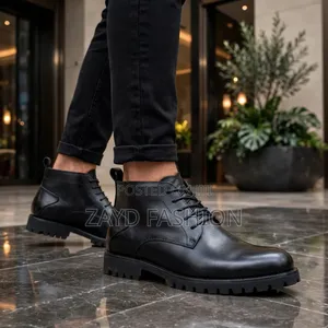 Black Leather Boots