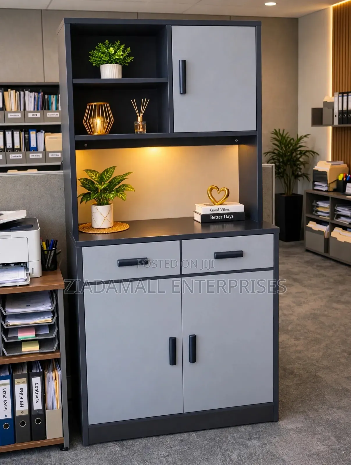 Imported Kitchen Cabinet - Executive - Modern - Grey - New