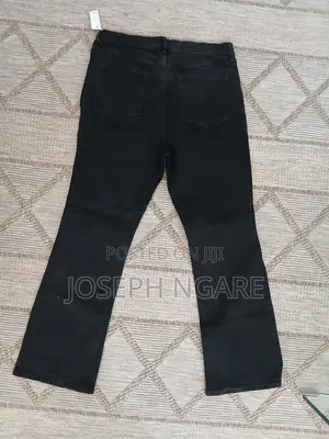 Thrifted Women’s High-Rise Vintage Bootcut Jeans – W39, H44, L43.5