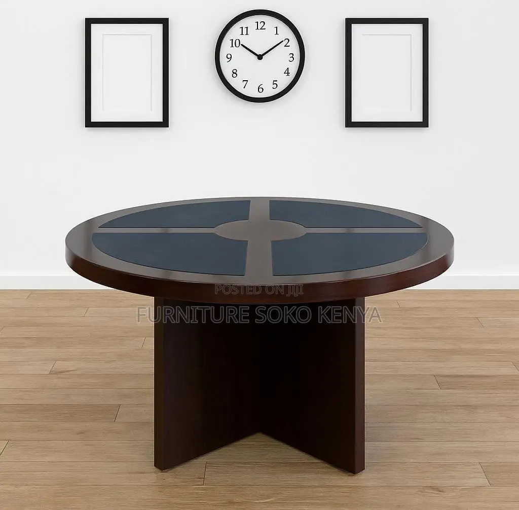 Office Table : Executive Office Round Conference Table