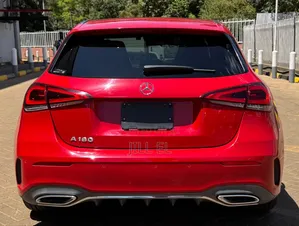 Mercedes-Benz A-Class 2018 Red