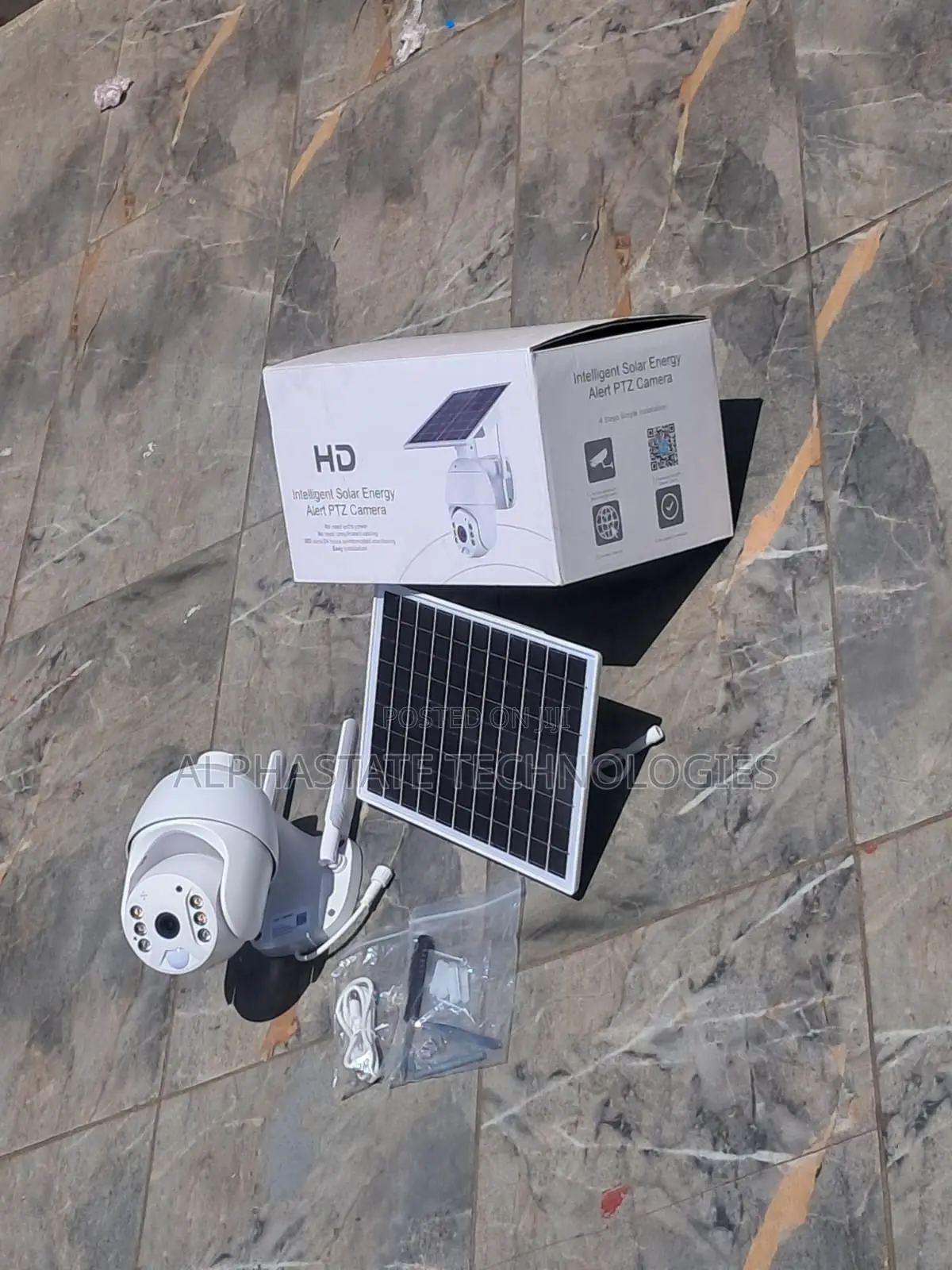 UBox 4G Solar Powered CCTV Camera With SIM Card Support