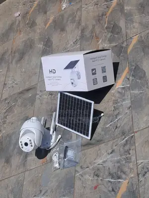 UBox 4G Solar Powered CCTV Camera With SIM Card Support