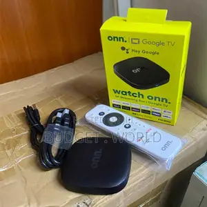 Onn. Google TV 4K Streaming Device Media Player With Remote