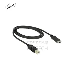 USB 3.1 Type-C to Type-B Printer Cable – 1m for Laptop Macbook Scanner