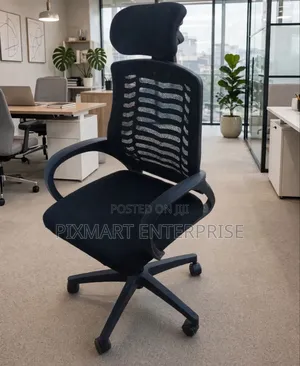 Comfortable Computer Desk Chair With Adjustable Headrest