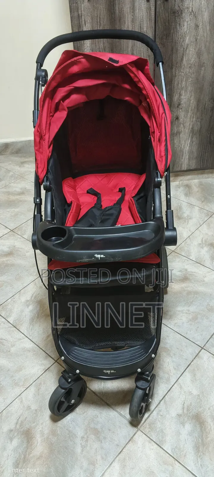 Unisex Baby Stroller - Reversible & Foldable