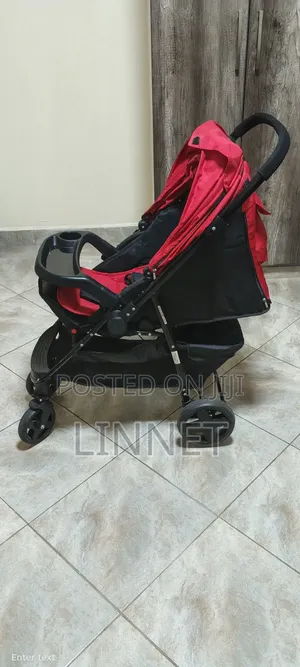 Unisex Baby Stroller - Reversible & Foldable