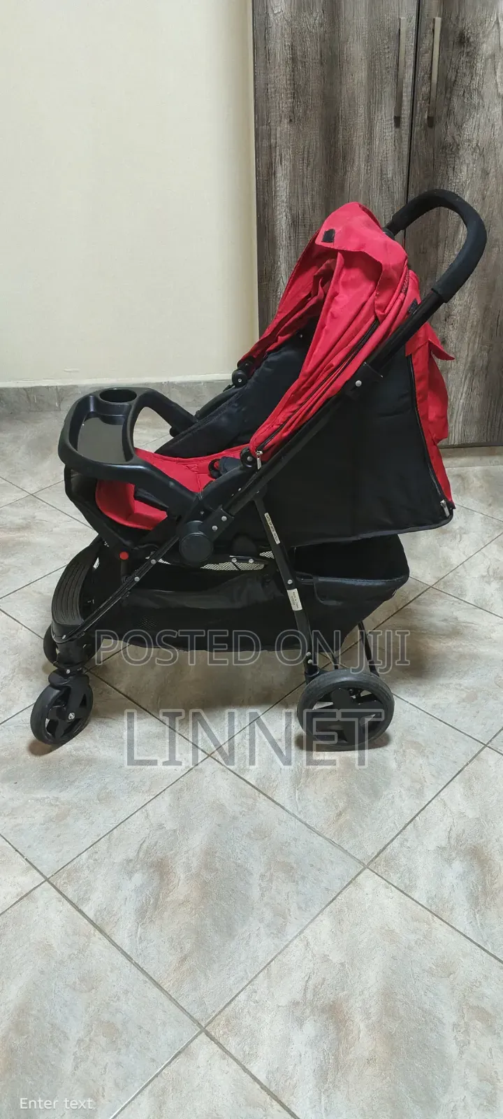 Unisex Baby Stroller - Reversible & Foldable