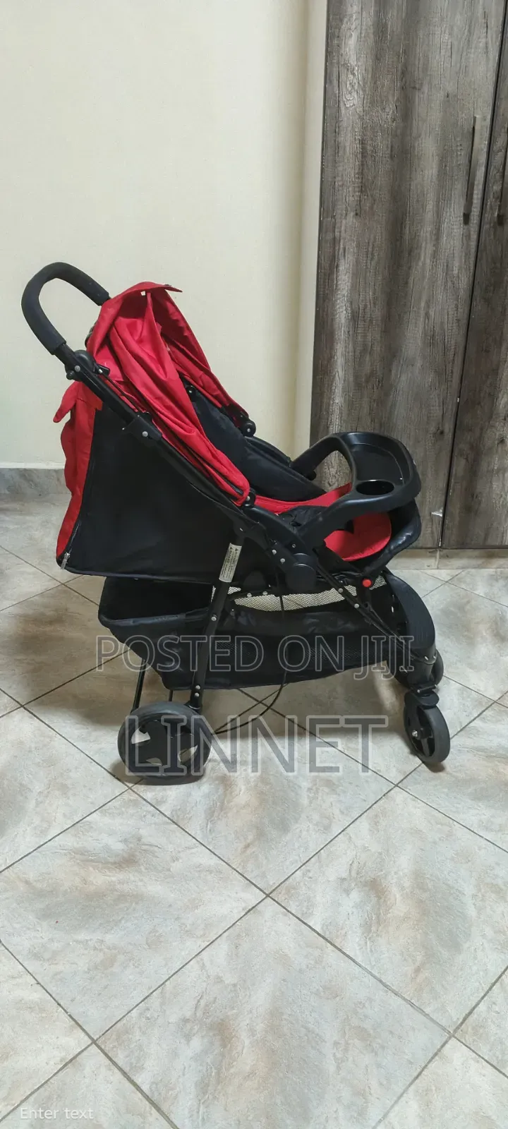 Unisex Baby Stroller - Reversible & Foldable