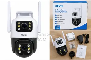 Affordable Ubox 6MP Dual Lens Security Camera